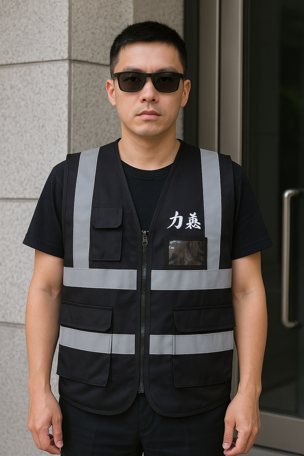 Reflective vest production
