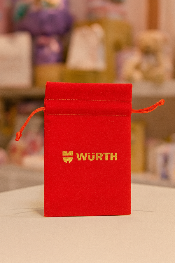 Drawstring storage pouch bag