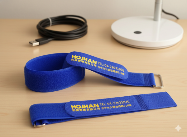 帶扣式魔鬼氈束線帶